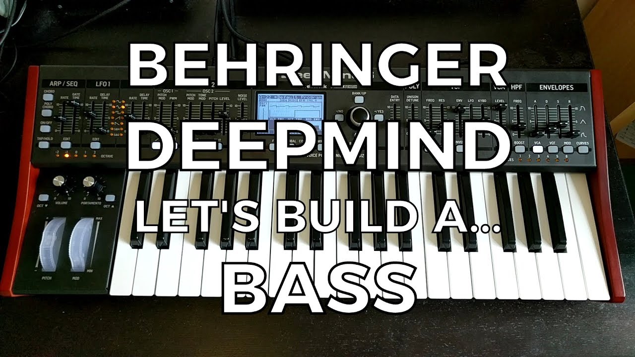 Behringer DeepMind — давайте создадим... бас!