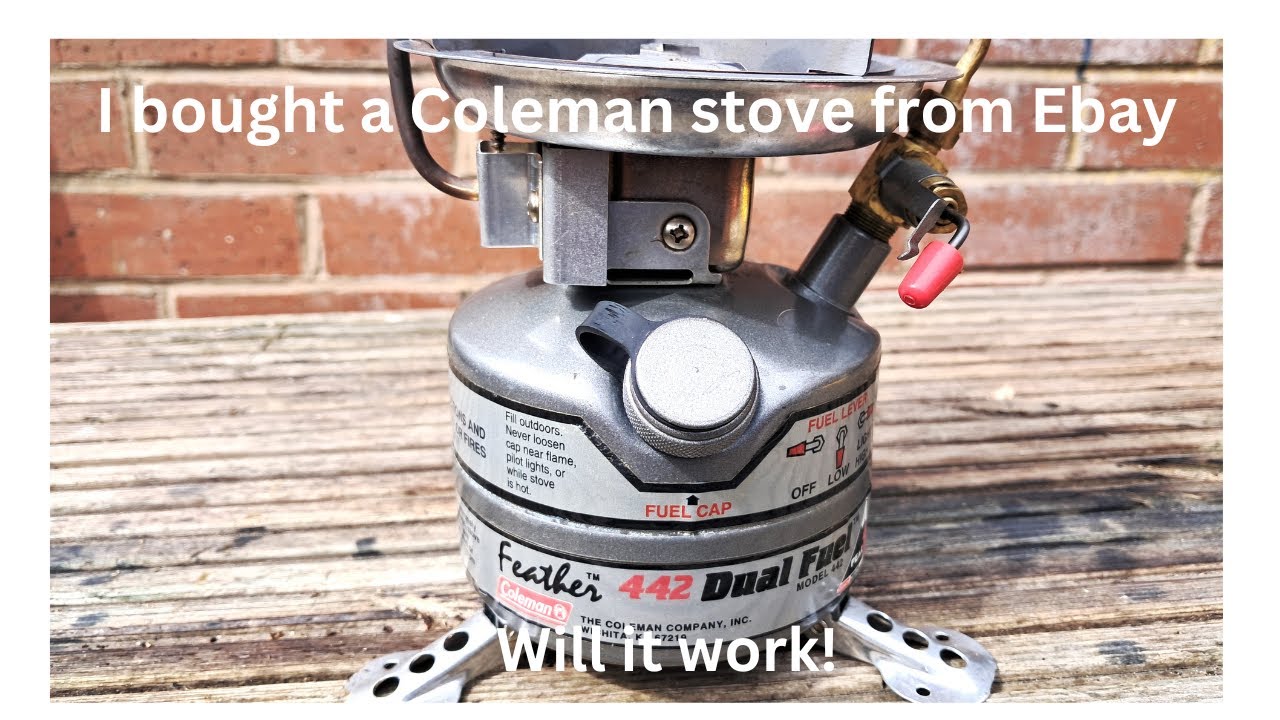 Coleman 442 Feather dual fuel stove low cost from EBAY will it work