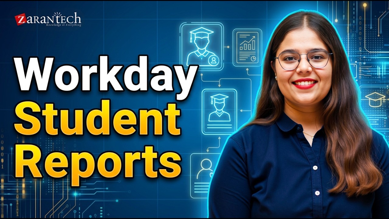 Reporting and Analytics | Workday Student Training | ZaranTech