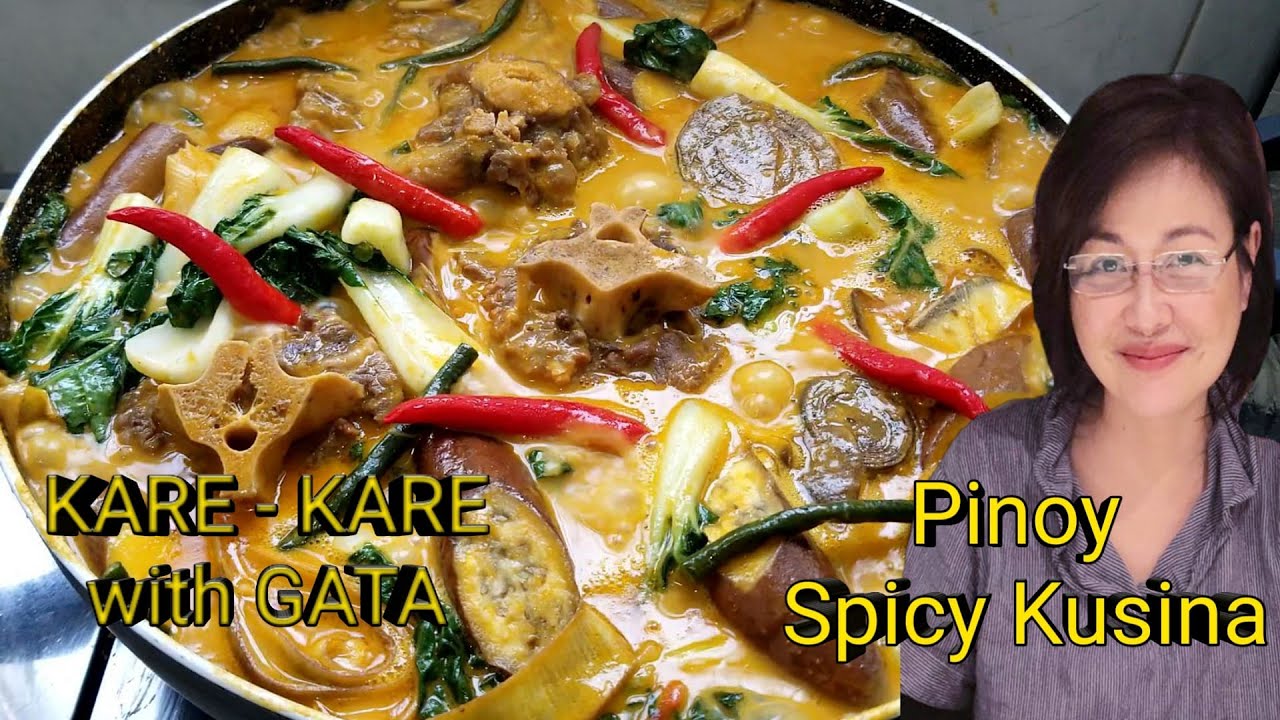 How to Cook Kare Kare with Coconut Milk | Kare - Kare - Ox Tail | Spicy Bagoong Alamang