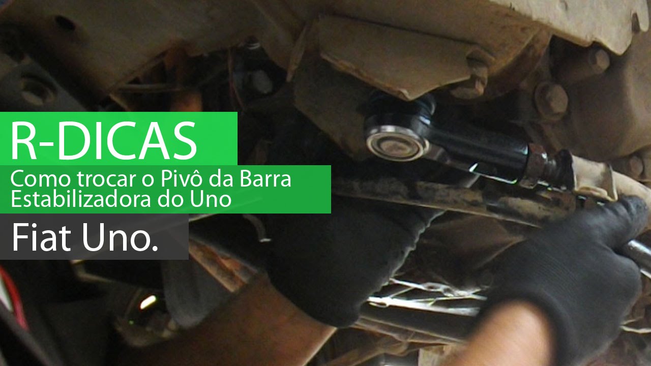 Barulho na Suspensão do Fiat Uno Difícil de achar? Troca do Pivô da Barra Elástica (Estabilizadora)