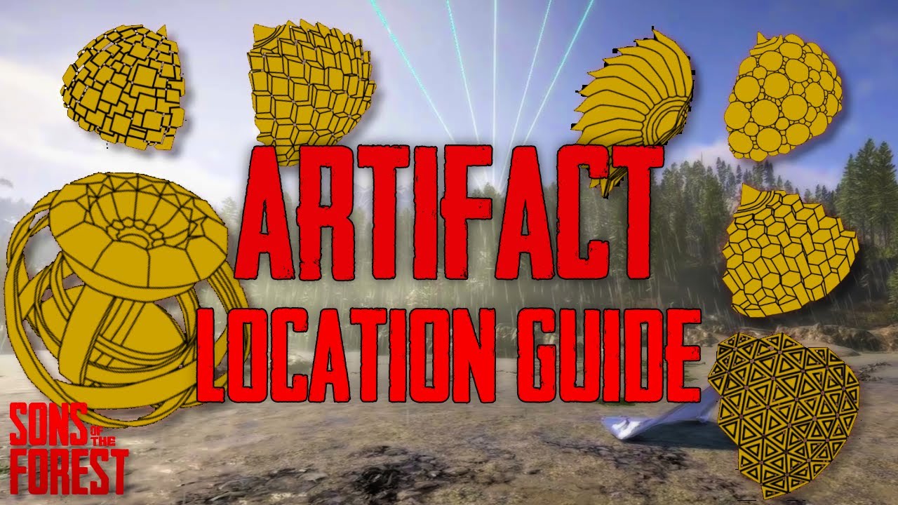 How to Find all 7 Artifact Pieces - Sons of the Forest Guide