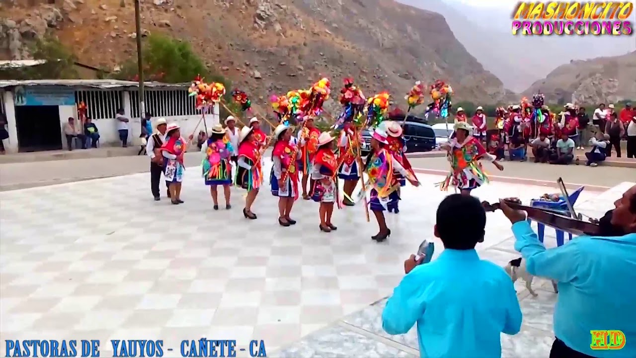 VIDEOCLIP EN VIVO DE LAS PASTORAS DE YAUYOS CAPILLUCAS LIMA