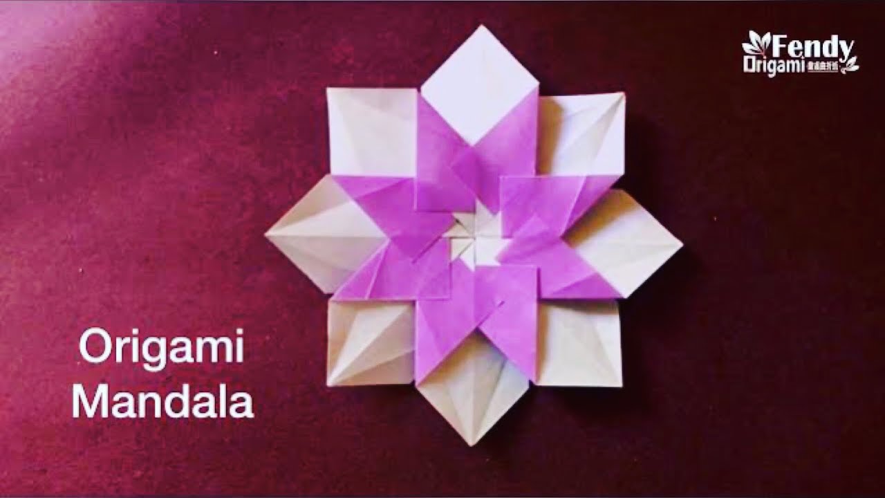Origami Mandala 折纸曼陀罗