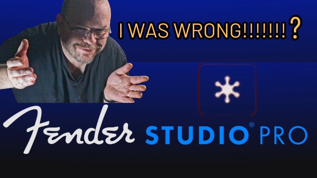 I was wrong about Fender Studio Pro 8    Well, was I