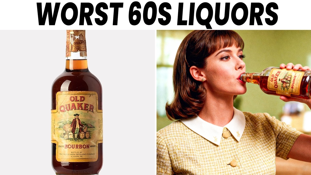 25 Liquor Brands From The 1960s That FAILED Miserably!