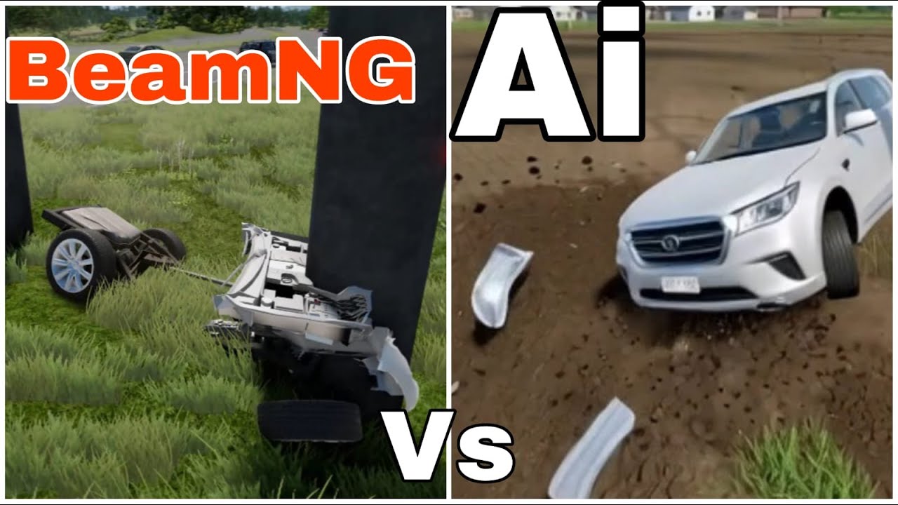 THE BEAMNG.DRIVE REALISTIC CRUSHES BUT AI #10