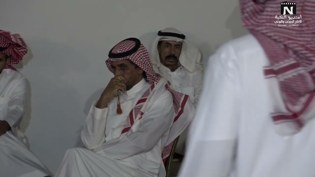 الشاعر مشعل السحيمي والشاعر موفق المطيري