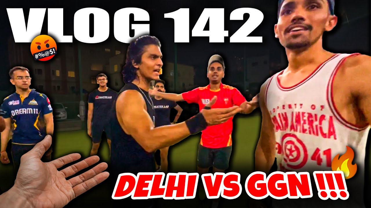 DELHI vs GGN BOX CRICKET MATCH😍| Cricket Cardio BOWLING🔥 Fight in Box Cricket