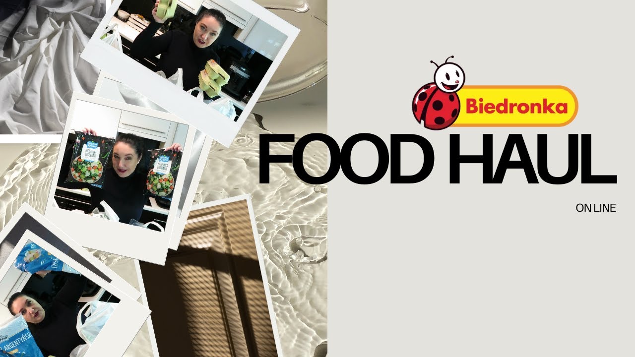 FOOD HAUL z Biedronki online 🛒🛒