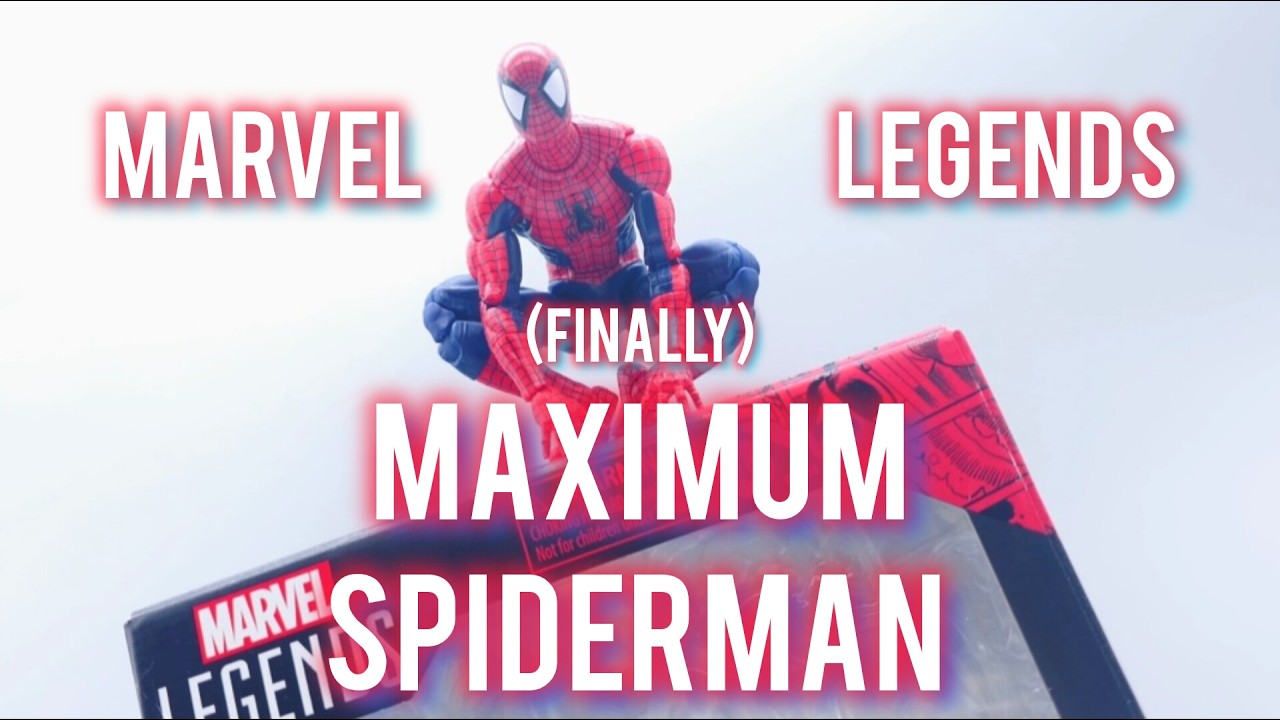 Фигурка Marvel Legends Maximum Spiderman! Давайте наконец-то посмотрим!