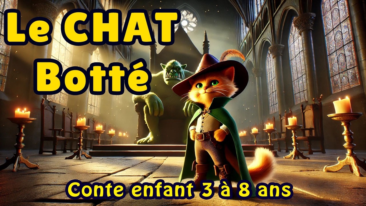 Le Chat Botté et l'Ogre : L'Histoire Magique Complète | Conte pour Dormir ✨