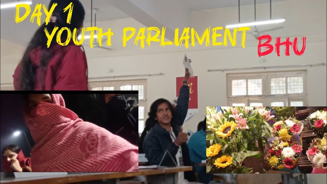 Day 1 at youth parliament as OC|#youthparliament #bhu #vlog #college #fun #shopping #enjoy  