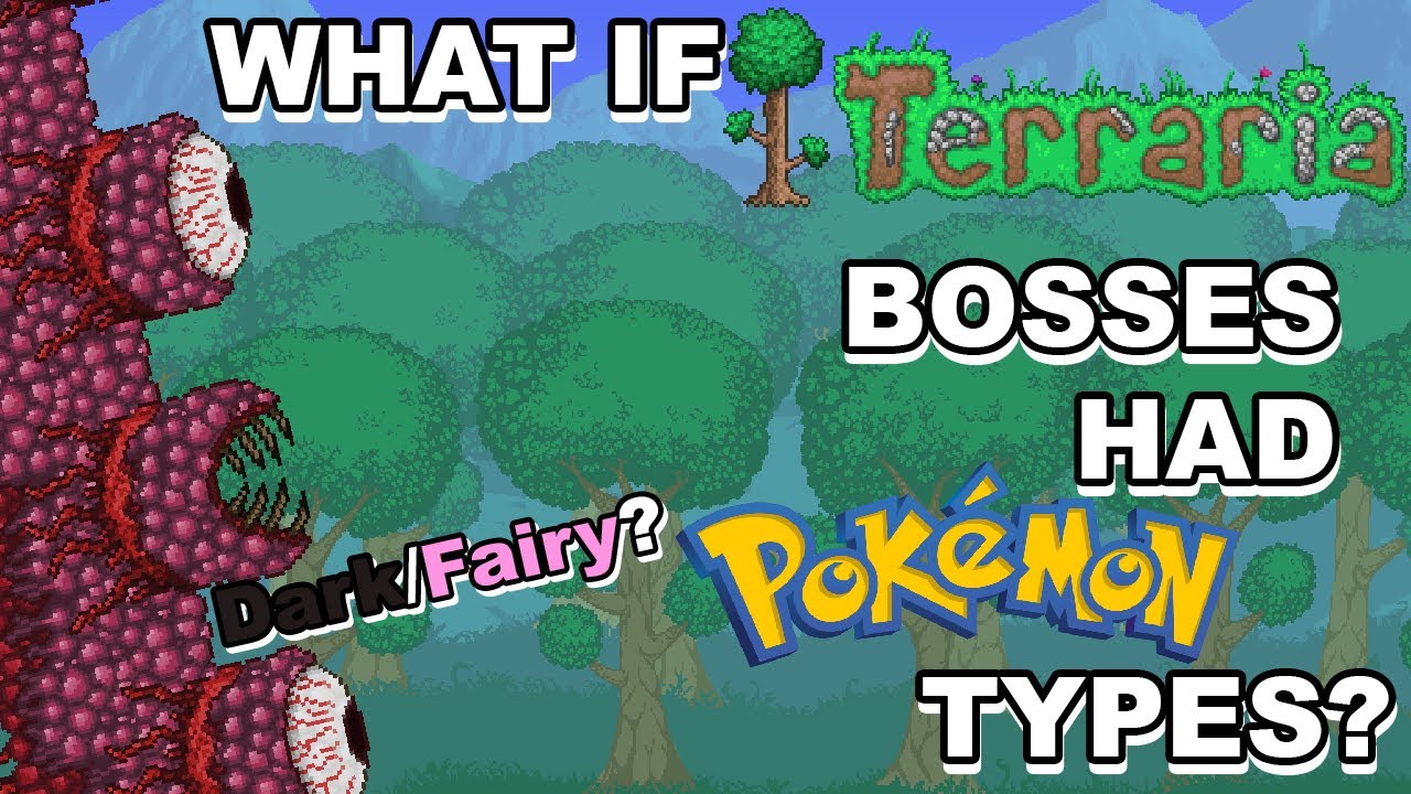 What If Terraria Bosses Had Pokémon Types?