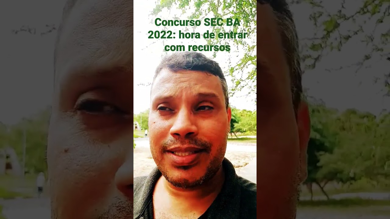 Concurso SEC BA: hora de se indignar pelas vias legais