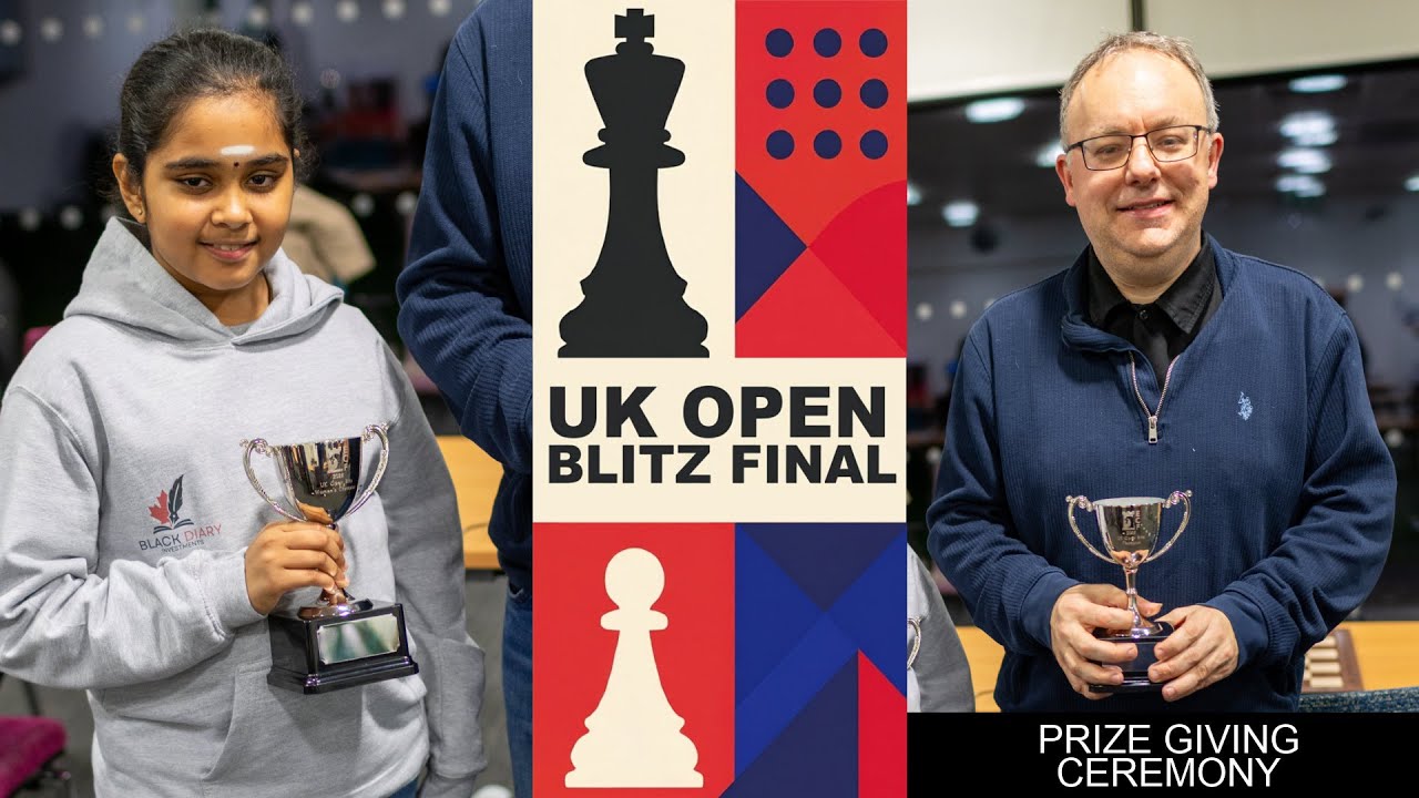 Церемония награждения &mdash; финал UK Open Blitz 2025