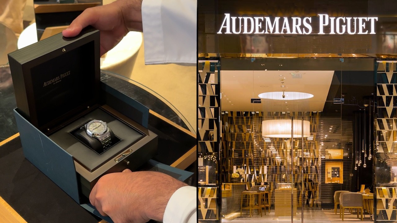 Dubai Airport Rolex watch shopping & buying an Audemars Piguet Royal Oak from AP boutique for retail