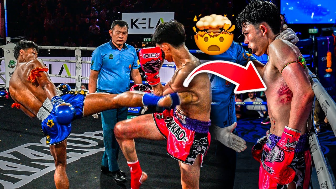 The Most Powerful Kick You’ll See Today | Muay Thai Body Kick KO