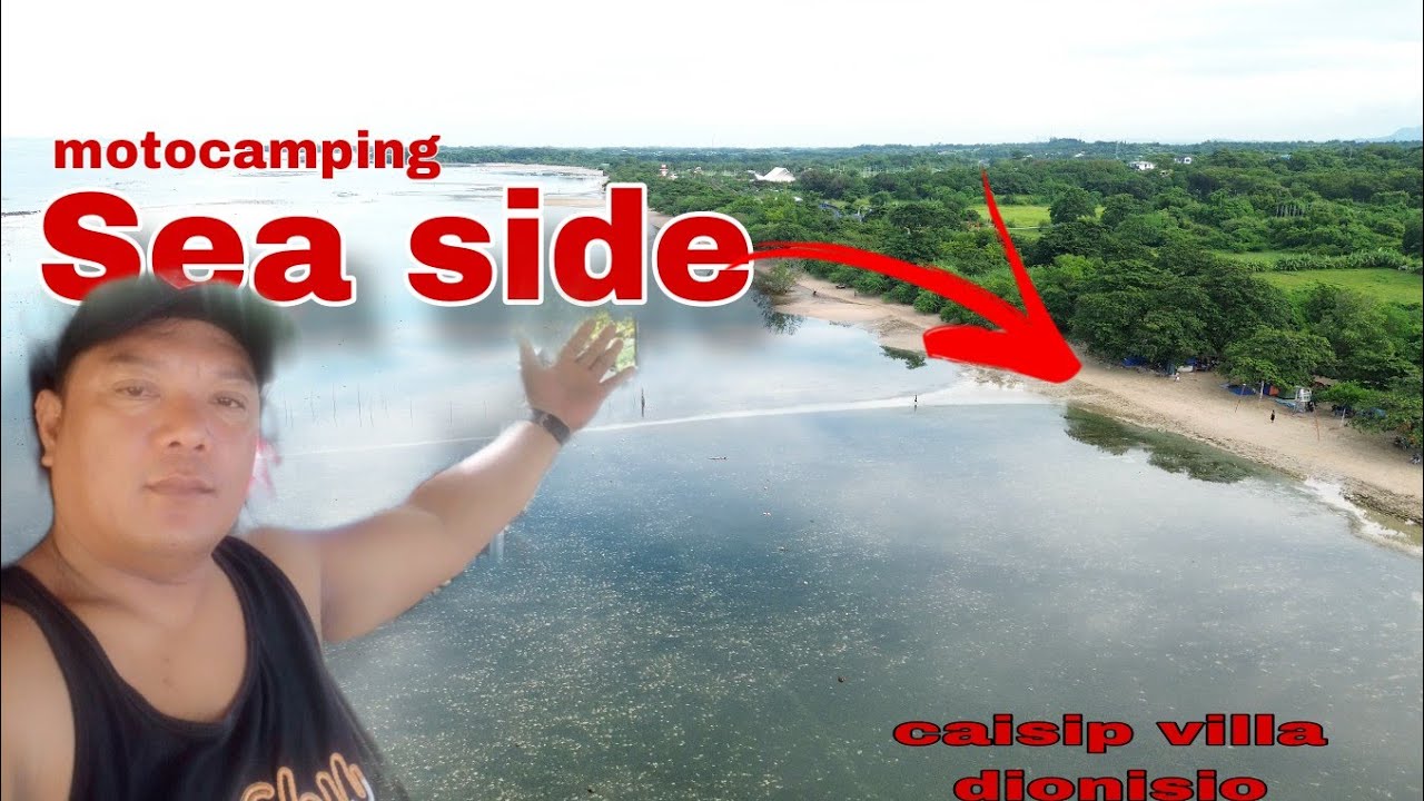 SeaSide Solo Camping | Calatagan Batangas | Honda click 125i 