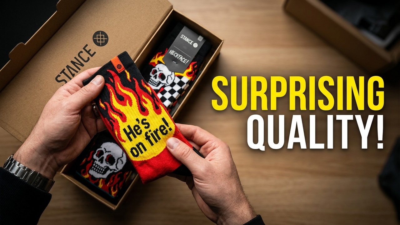 Surprising Discoveries in My First Stance Sock Subscription Box