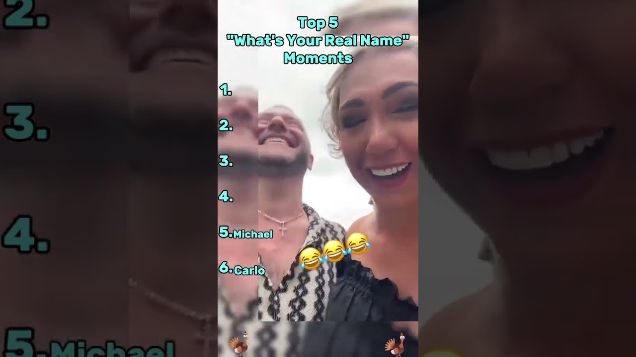 Top 6 What's Your Real Name Moments