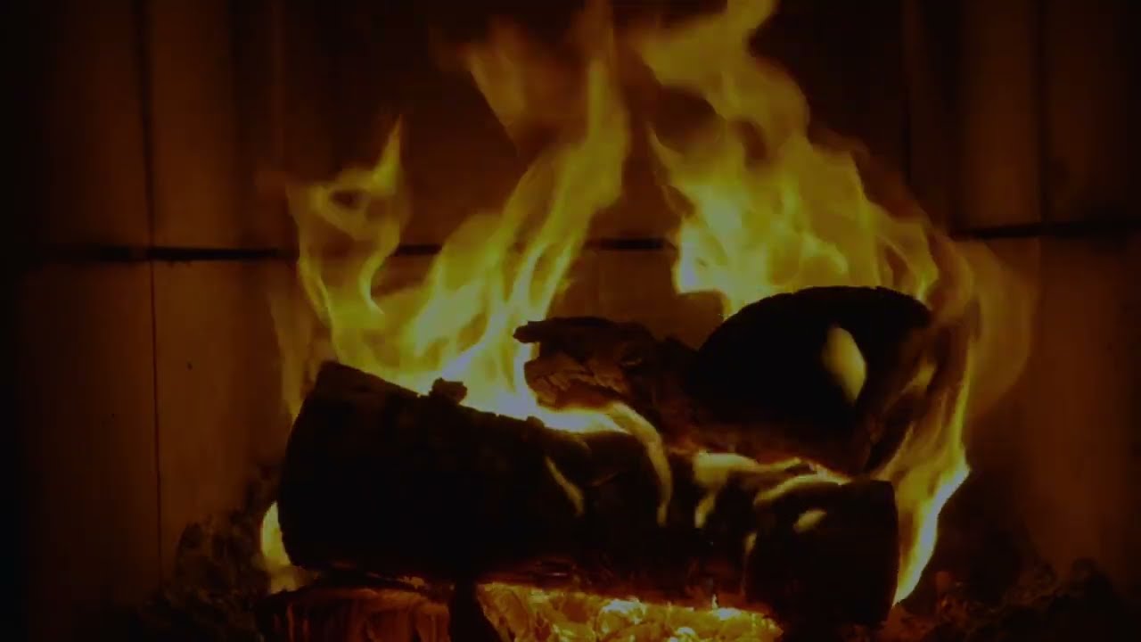 Sleep by the Fire 🔥 Night Ambience for Rest & Relaxation