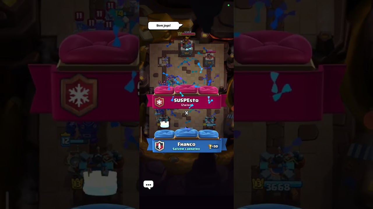 Partida casual de Clash Royale 