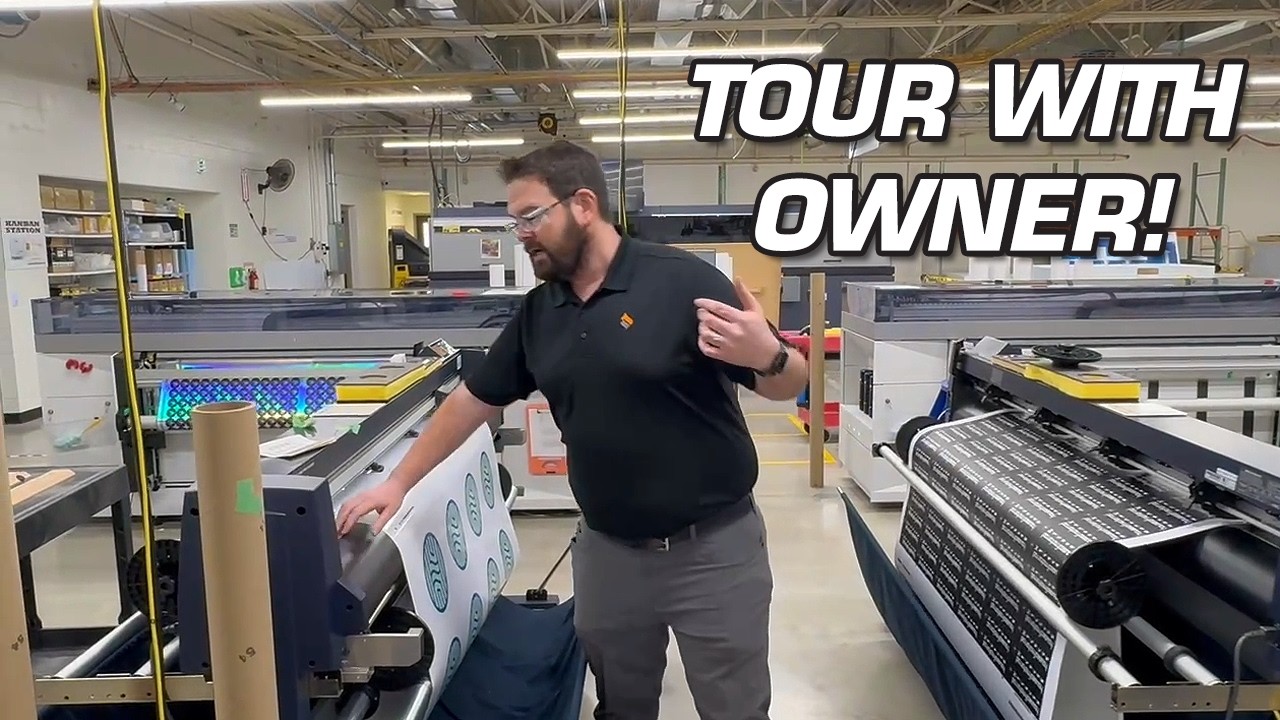 How FireSprint Prints, Cuts, & Ships Over 3 Million Stickers a Year