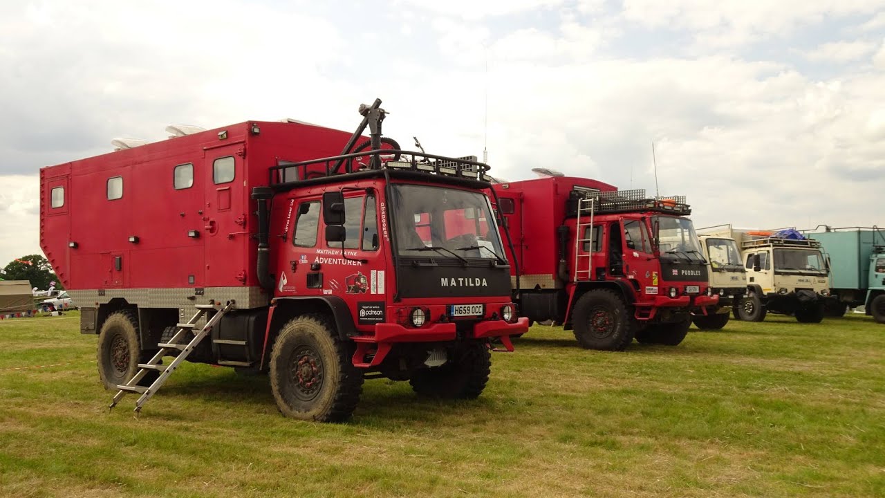 Journey to and from the International Campervan Show in early June 2022