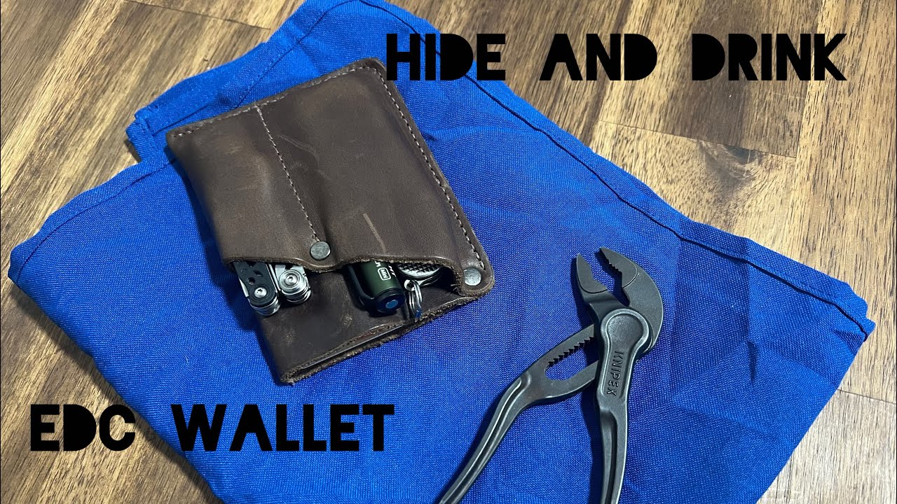 Hide and Drink EDC wallet!!! She’s a Ripper! #edcgear #edc #edccommunity