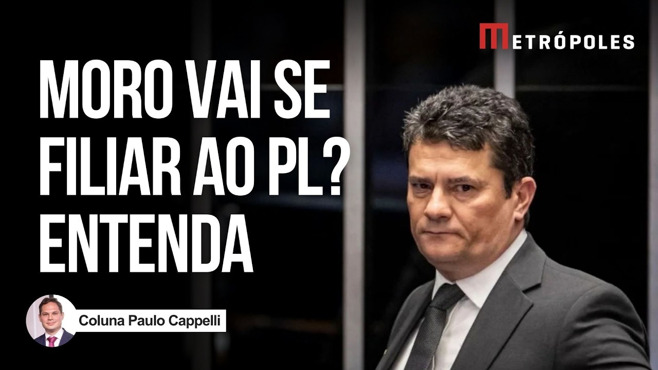 Moro se re&uacute;ne com Valdemar para discutir filia&ccedil;&atilde;o ao PL