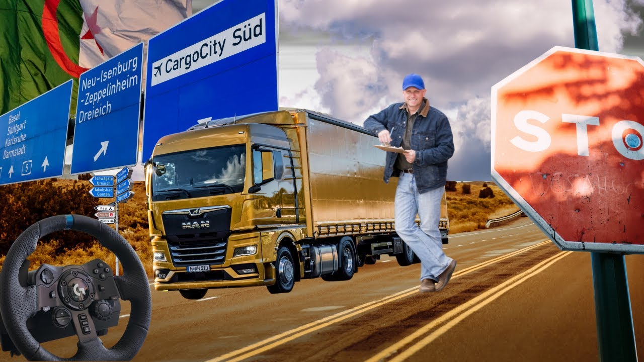 Euro Truck Simulator 2 توصيل بضاعة في المانيا