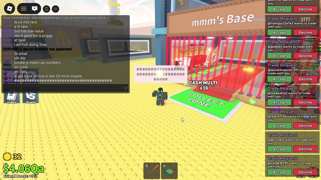 TRADING IN SAB (TRADE MACHINE ONLY)