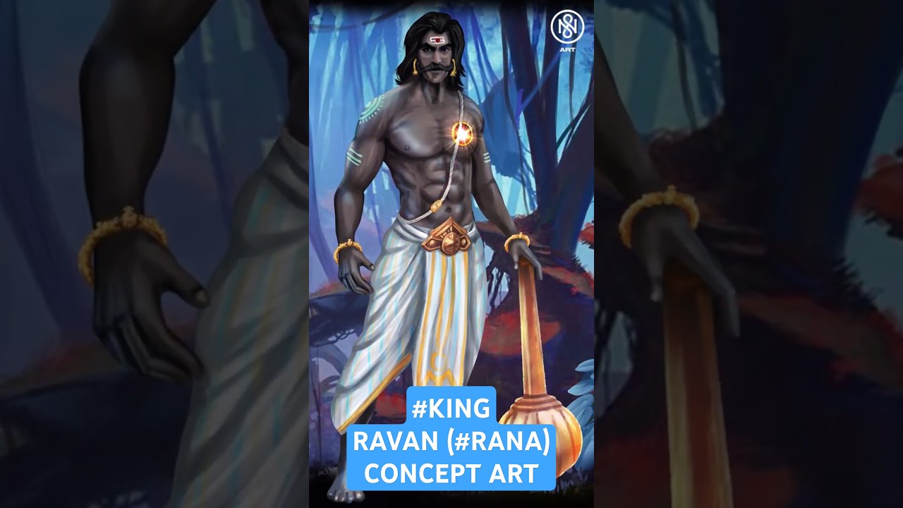 King Ravana Digital concept art #ranadaggubati