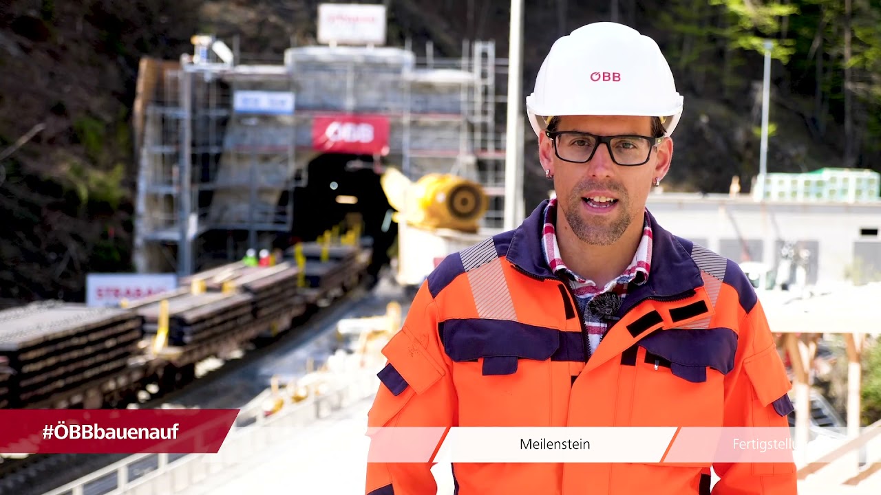 #ÖBBbauenauf Karawankentunnel