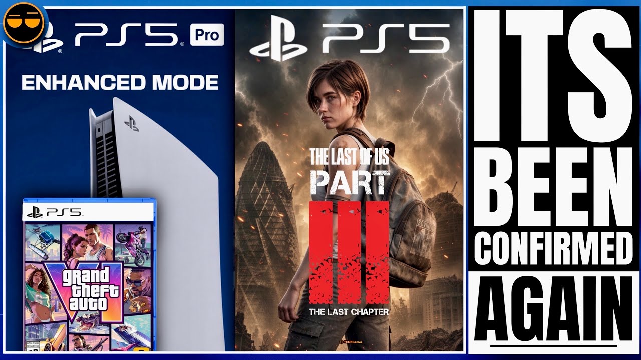 PLAYSTATION 5 - GTA 6 PS5 PRO ENHANCED MODE - THE UPGRADE / NEW LAST OF US PART 3 PS5 UPDATE & SERI&hellip;