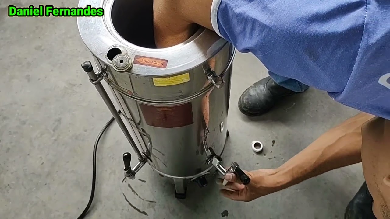 COMO DESMONTAR CAFETEIRA INDUSTRIAL PR LIMPAR OU TROCAR PECAS