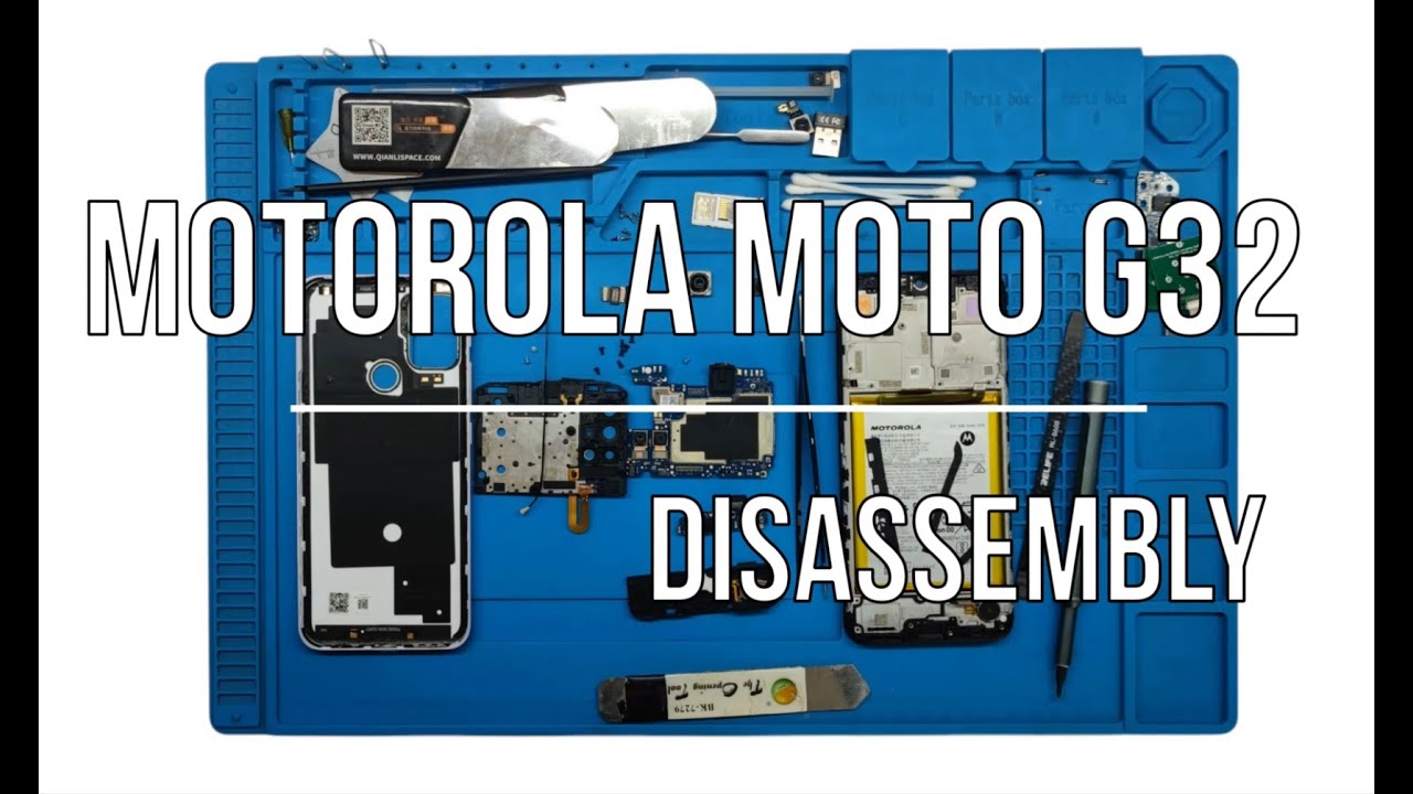 Motorola Moto G32 Disassembly