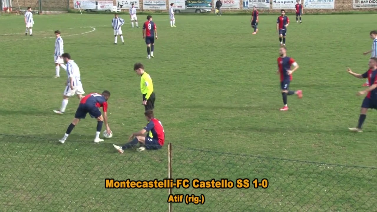 Montecastelli-FC Castello SS 1-0