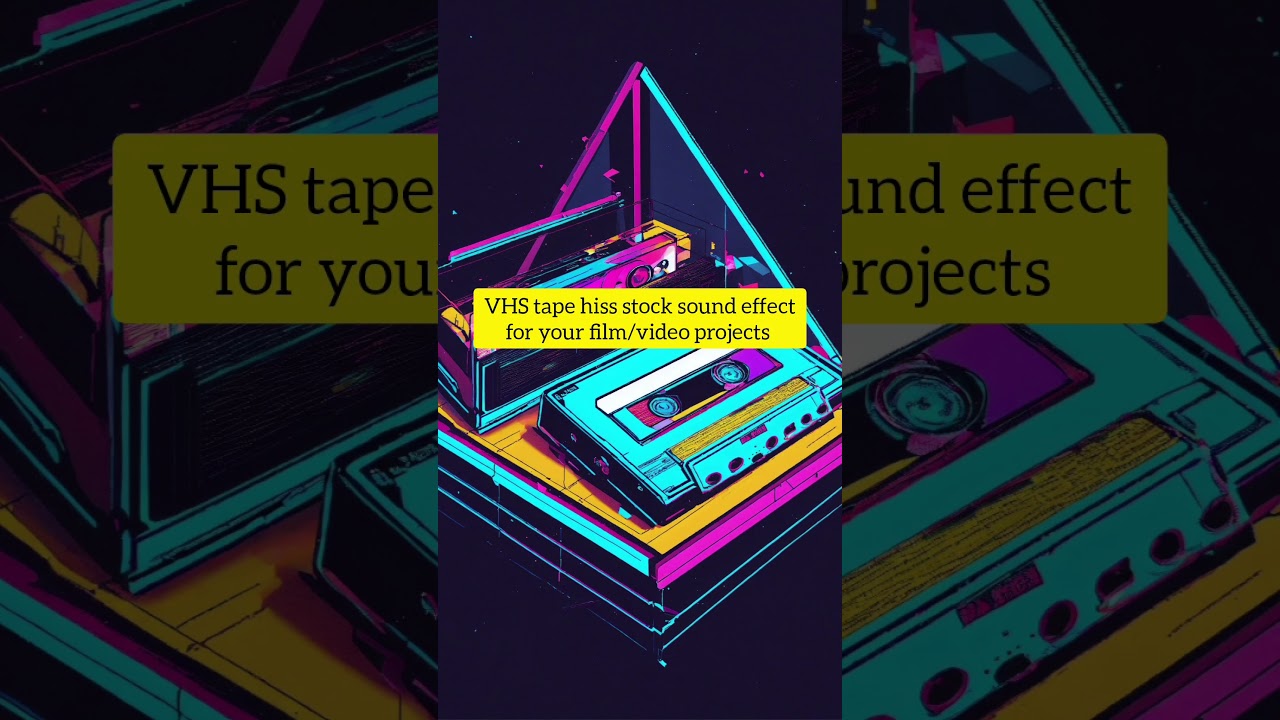 VHS tape hiss stock sound effect 