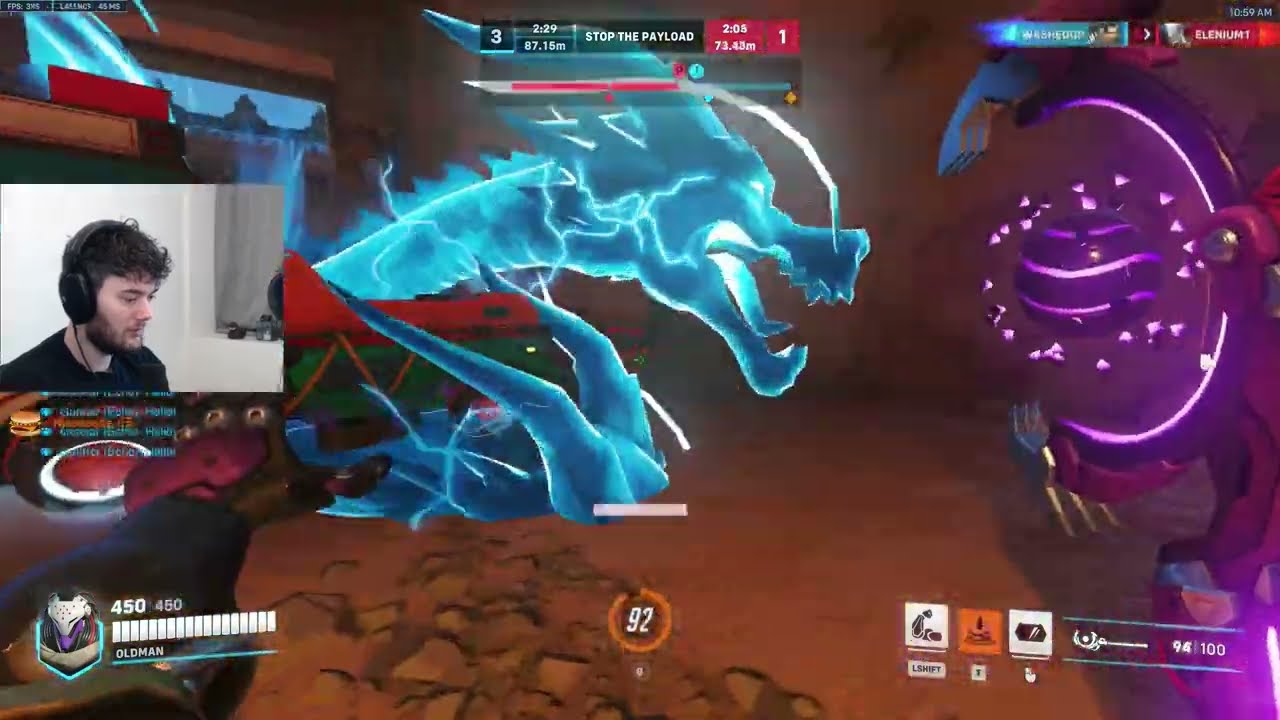 Dafran ANA COMPETITIVE Gameplay! [ OVERWATCH VOD Replays ]