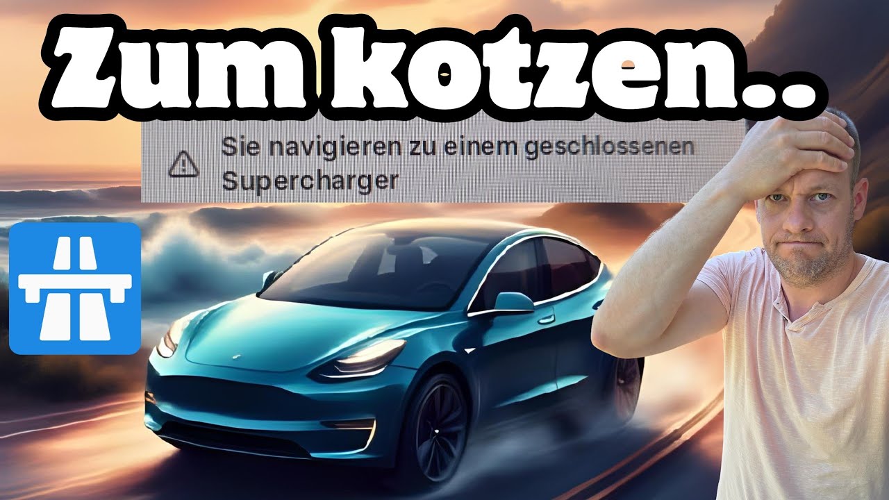 😱 Im wahrsten Sinne des Wortes...eine absolute Odyssee; Heimreise von Kroatien nach Hause im Tesla❌️