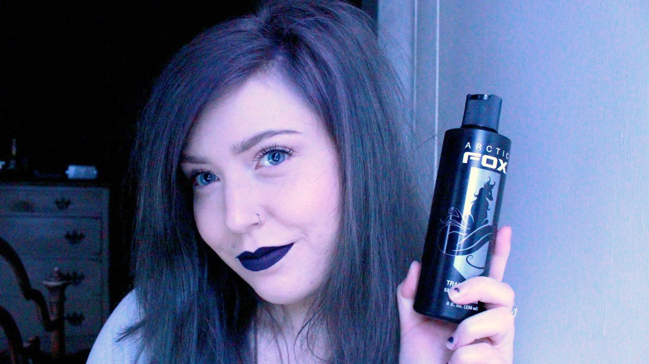 How I got Purple-Gray Hair with Arctic Fox Hair Color | Nadine Cheri