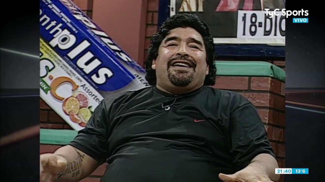 Diego Maradona y su encuentro con Roberto Perfumo en la cancha