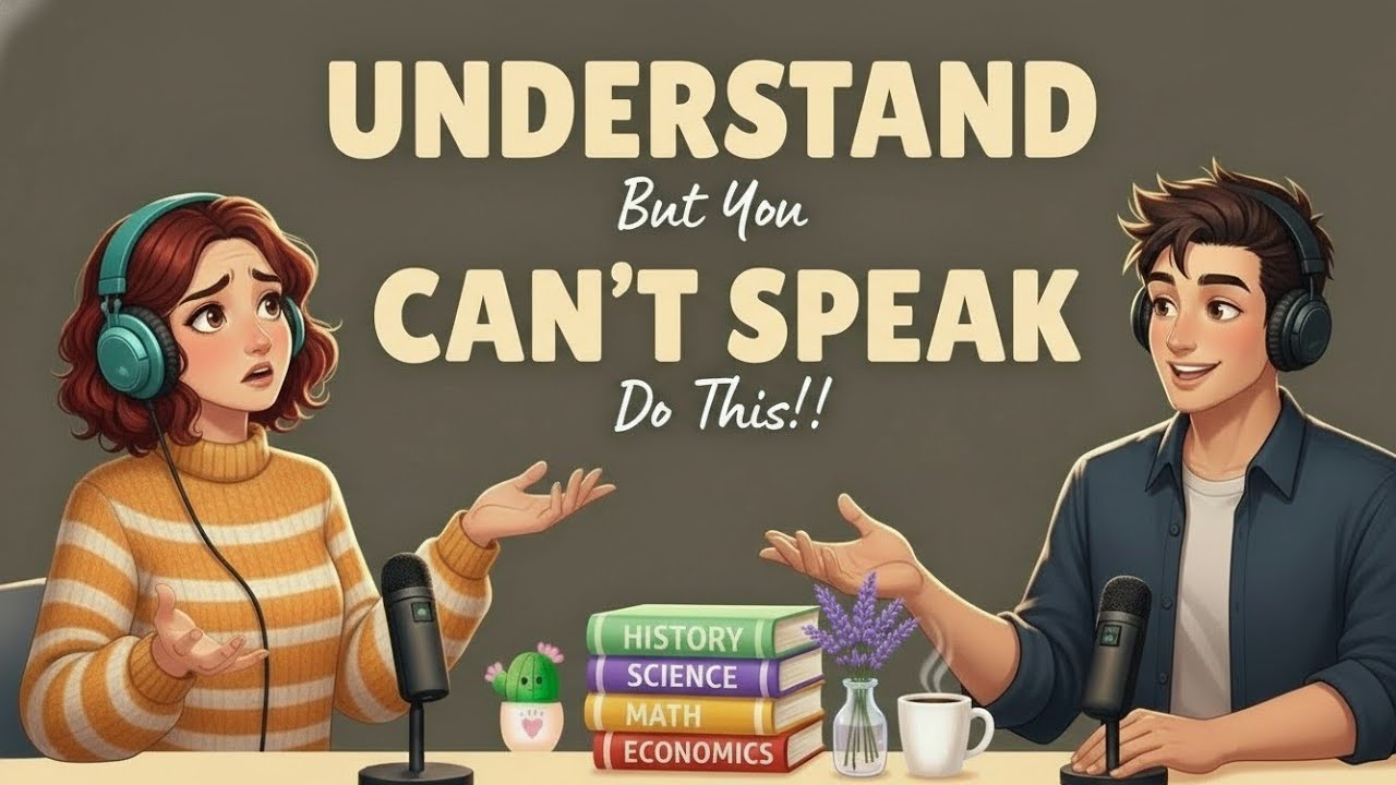 I Understand English But I Can’t Speak | Easy Speaking Practice | Can’t Speak English