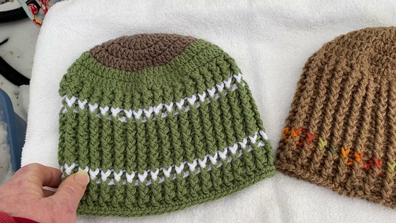 Hats I made . Tutorial by my friend Ursula https://youtu.be/CzkyoFQ-pgY?si=8tLLBpCi1BE3P2fV
