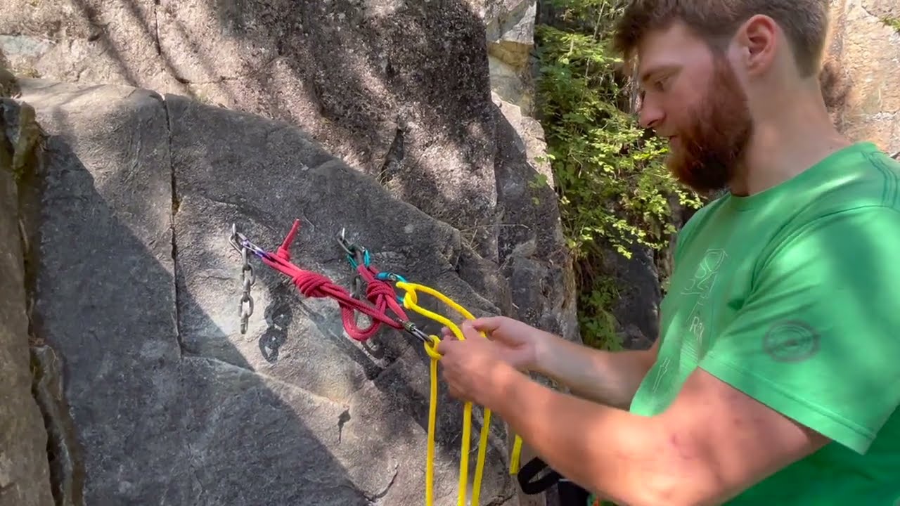 Fixed point belay: belay methods