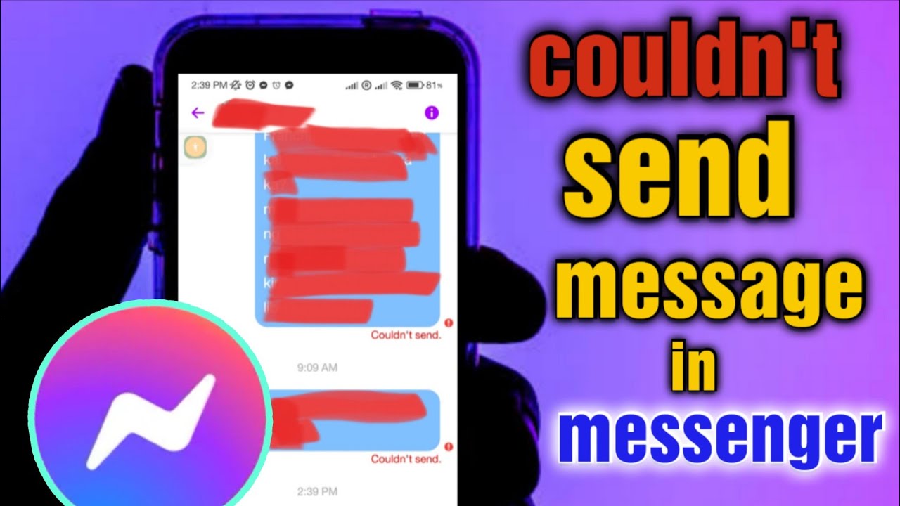 couldn't send message in messenger 2025 tutorial