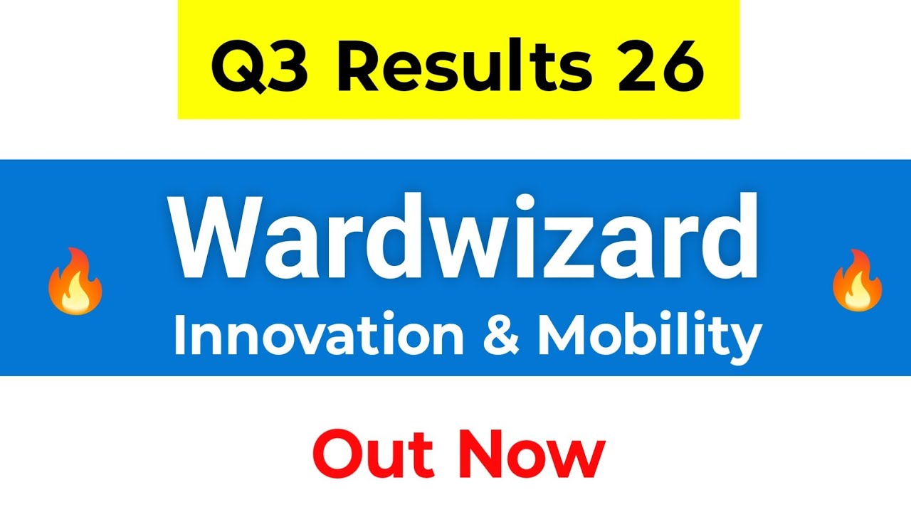 Wardwizard Q3 Results | Wardwizard Innovations & Mobility Results | Wardwizard Share Latest News