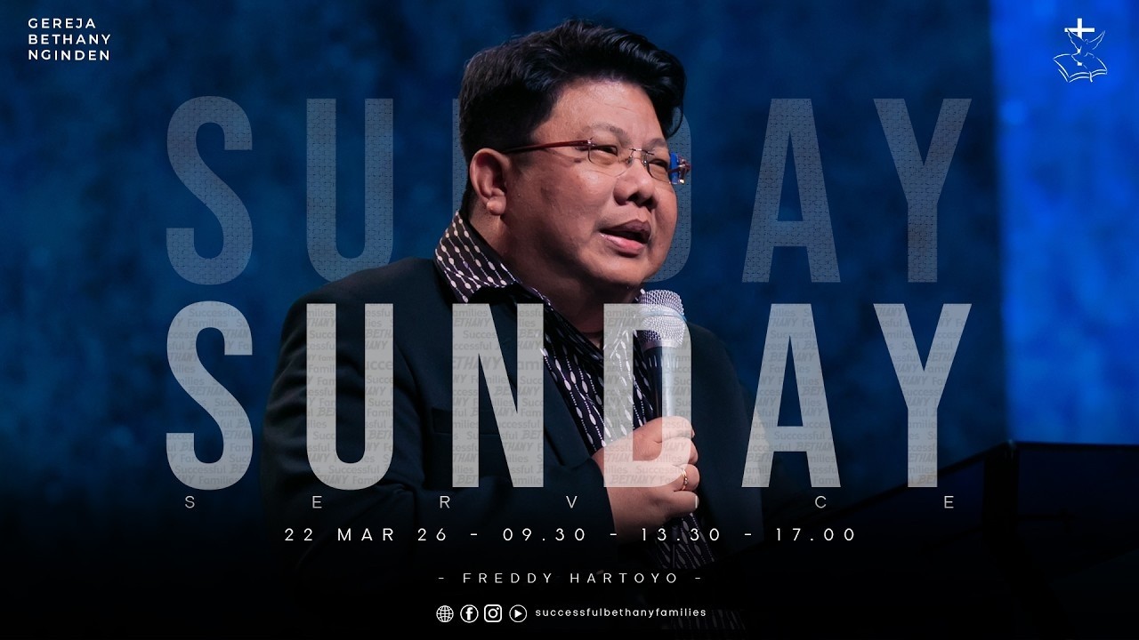 Ibadah Raya | Pdt. Freddy Hartoyo | Gereja Bethany Nginden